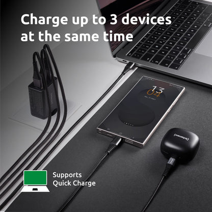 Wall Charger INTENSO W65ACC Black 65 W