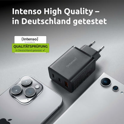 Wall Charger INTENSO W65ACC Black 65 W