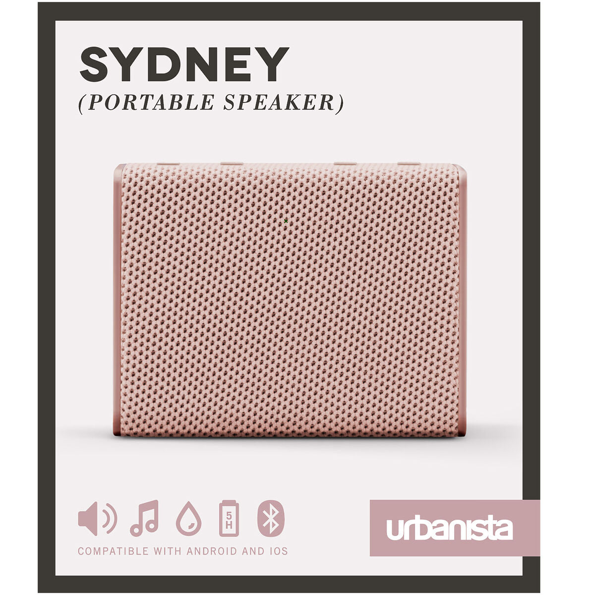 Portable Bluetooth Speakers Urbanista Sydney Rose gold 3 W 4 W