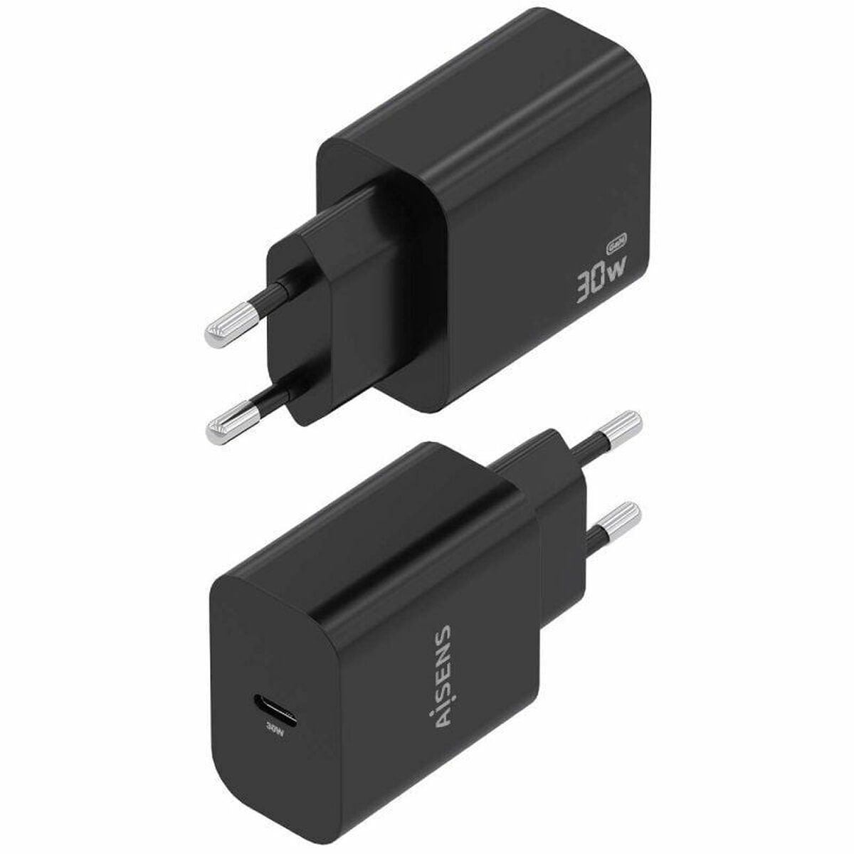 Wall Charger Aisens A110-0941 Black 33 W 50 W