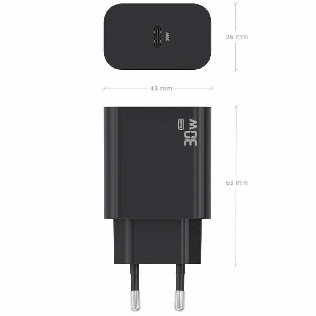Wall Charger Aisens A110-0941 Black 33 W 50 W