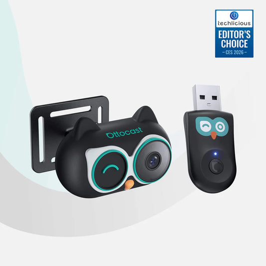 Ottocast Cabin Care – Camera + Wireless Apple CarPlay